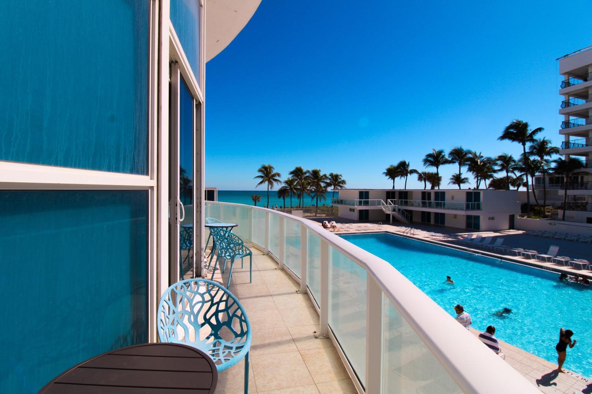 Castle L5 Oceanview Double-Loft With Pool, Beach Access, Tennis, Free Parking! Villa Miami Beach Eksteriør billede