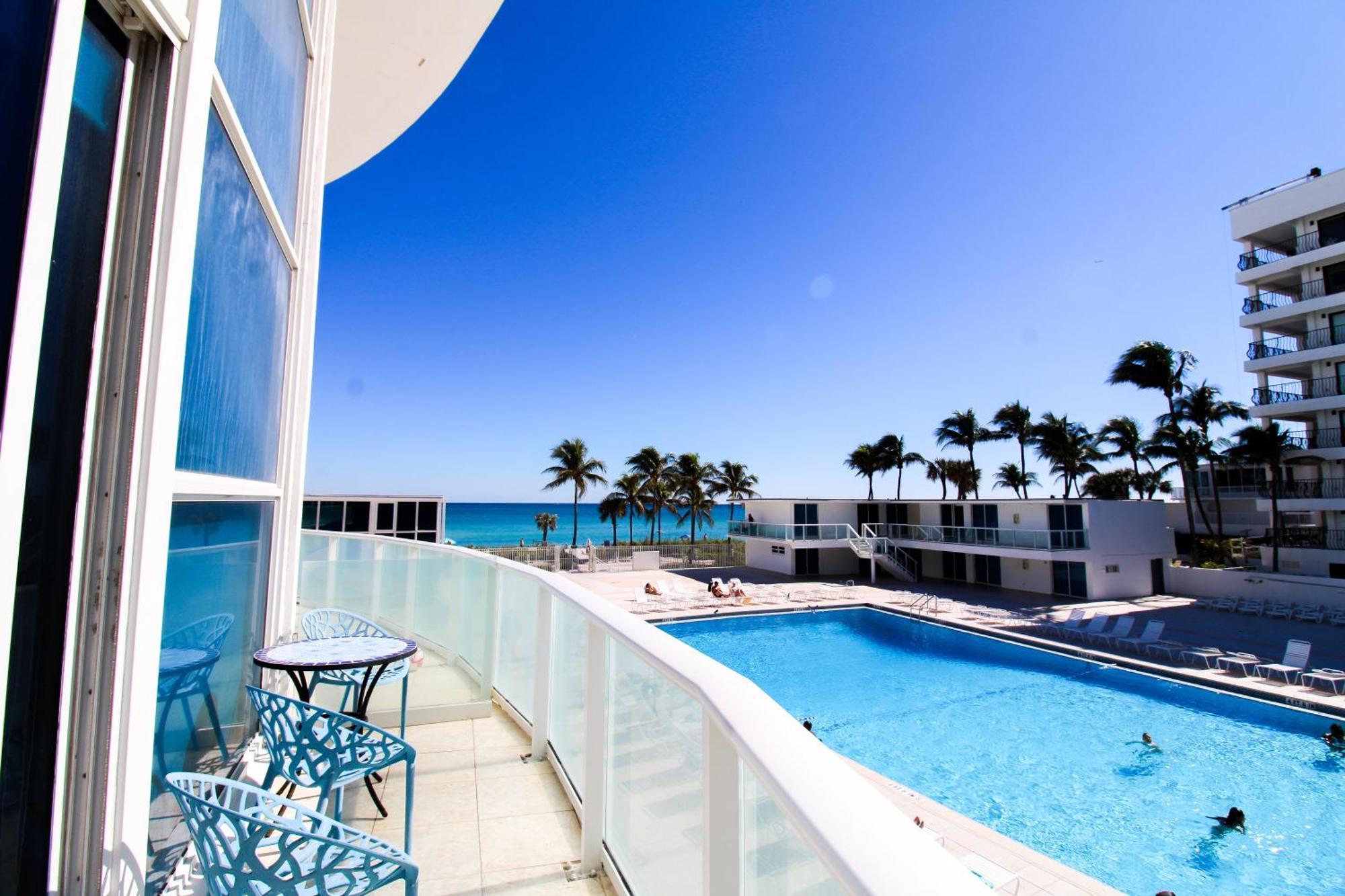 Castle L5 Oceanview Double-Loft With Pool, Beach Access, Tennis, Free Parking! Villa Miami Beach Eksteriør billede